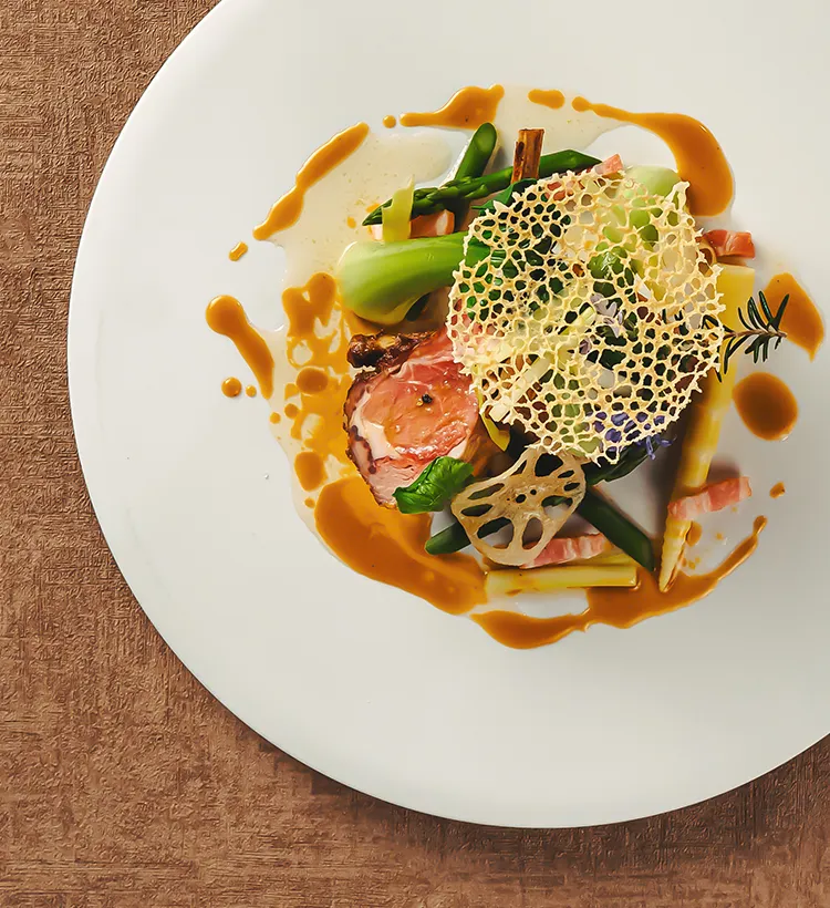 A new Western cuisine that lets you savor the bounty of Shinshu