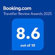Fourth year in a row! Winner of the Booking.com "Traveller Review Awards 2025"