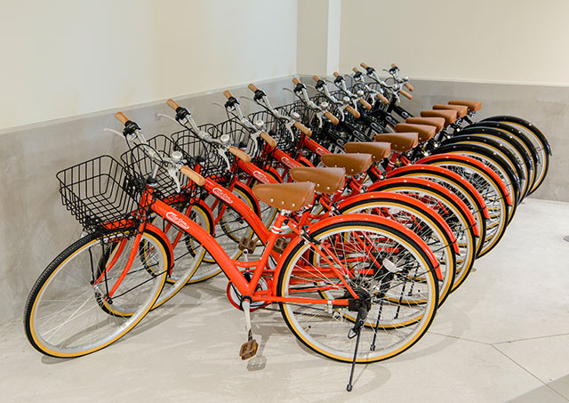 Rental bicycles