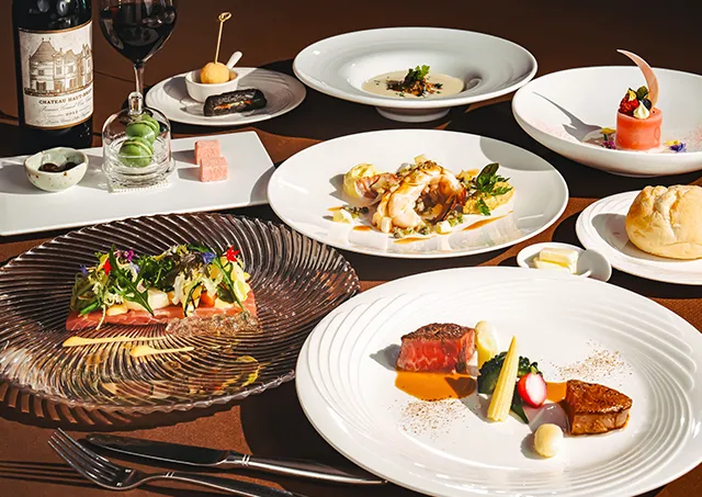 Example of a dinner course